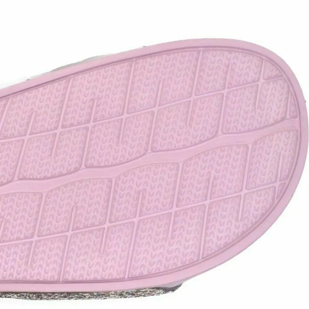 INC Purple Glitter Pool Slides Slippers Large 9-10 NWT - Picture 7 of 7